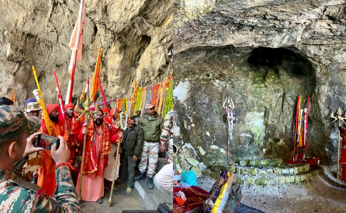 अमरनाथ यात्रा का ‘छड़ी मुबारक’ के साथ हुआ समापन, करीब सवा चार लाख श्रद्धालुओं ने किए दर्शन