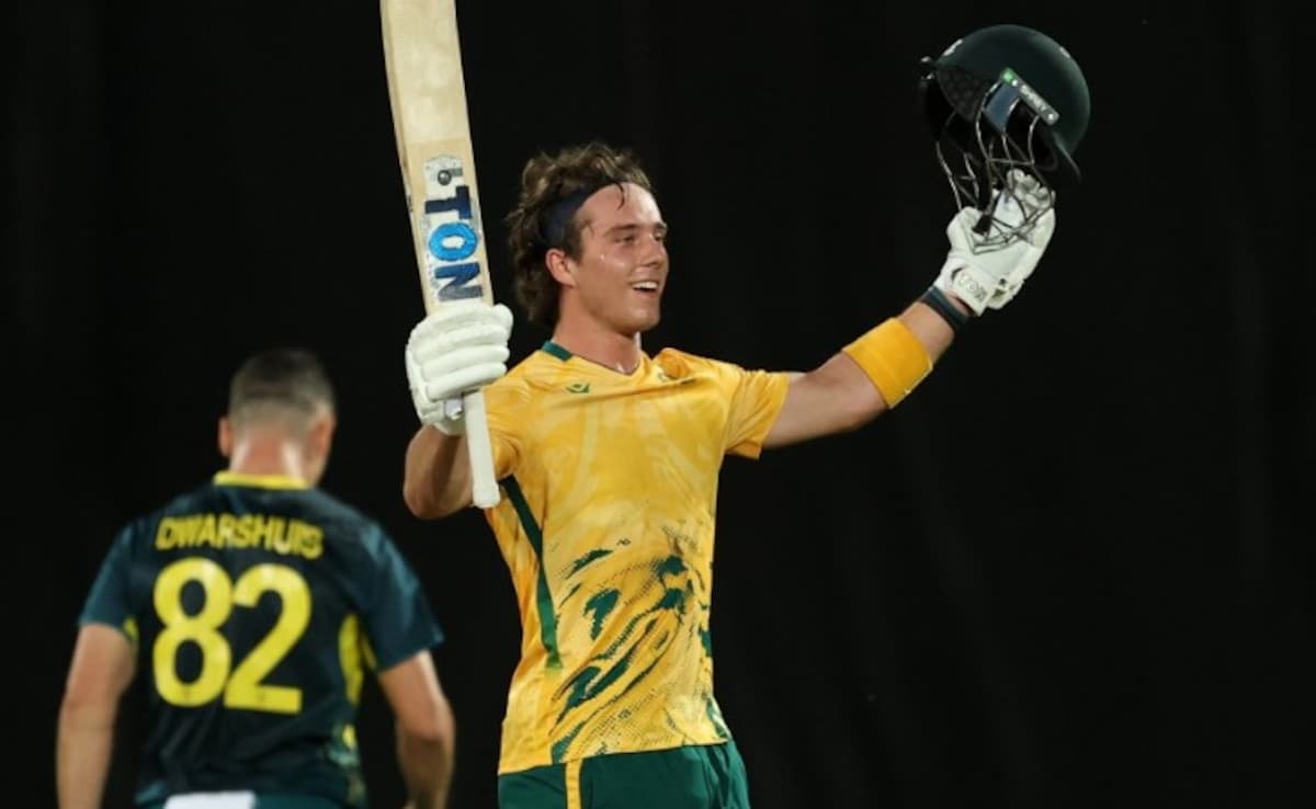 Dewald Brevis Smashes Record Ton As South Africa Level T20 Series Against Australia