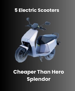 5 Electric Scooters Cheaper Than Hero Splendor