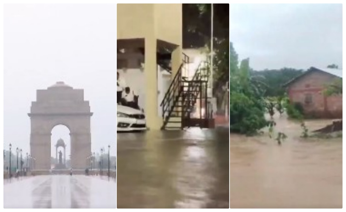 Weather LIVE: दिल्ली-NCR में सुबह से बरस रहे बदरा, लखनऊ की सड़कें पानी-पानी; जानें कैसा है अन्य जगहों का हाल