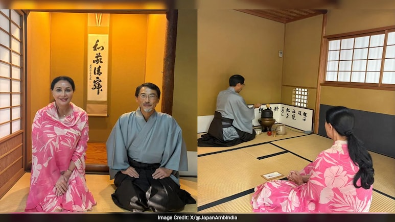 Japan's Ambassador Welcomes Rajasthan Deputy CM With Matcha, Internet Loves It Japan's Ambassador Welcomes Rajasthan Deputy CM With Matcha, Internet Loves It
