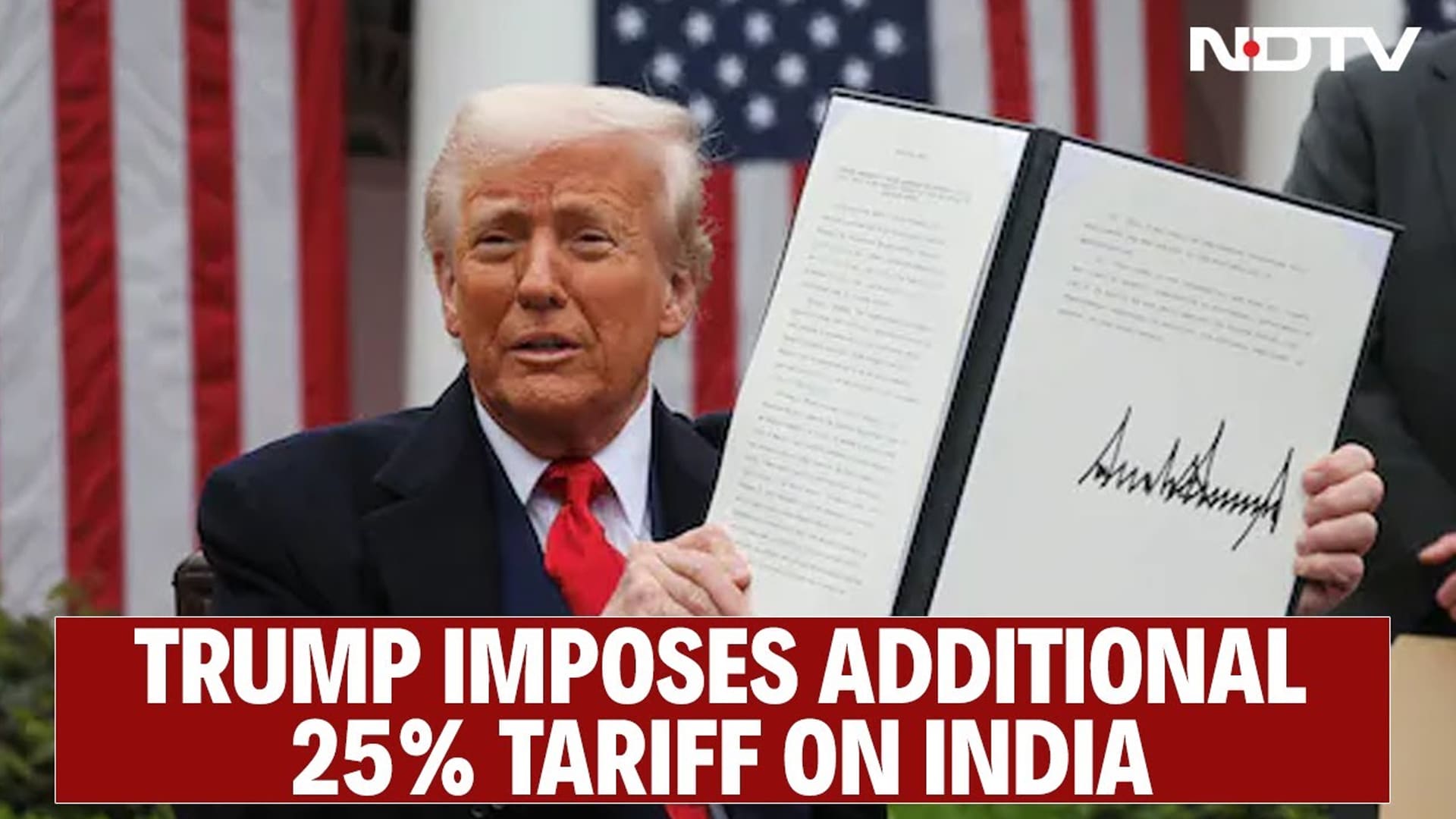 Video: Trump Imposes Additional 25% Tariffs, NDTV Decodes Tariff Dhamaka
