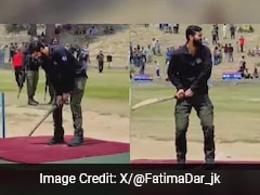 'Next Level Aura': Indian Army Officer's Cricket Game With Kashmir Locals Goes Viral