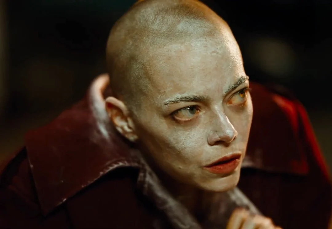 Emma Stone Goes Bald And Beautiful For Yorgos Lanthimos <i>Bugonia</i>, Fans Call The Look "Fabulous"