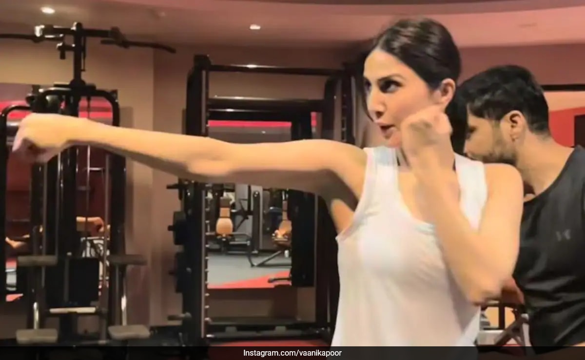 Vaani Kapoor Prepares for 'Mandala Murders' With Intense Gym Session