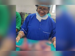 महिला ने एक साथ तीन बच्चियों को दिया जन्म, डॉक्टरों की टीम ने की सफल डिलीवरी