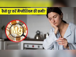 Magnesium की कमी होने पर नजर आते हैं ये लक्षण, डॉक्टर ने बताया क्या खाने से बुलेट की स्पीड से बढ़ेगा, दूर हो जाएगी सारी सुस्ती Magnesium की कमी होने पर नजर आते हैं ये लक्षण, डॉक्टर ने बताया क्या खाने से बुलेट की स्पीड से बढ़ेगा, दूर हो जाएगी सारी सुस्ती