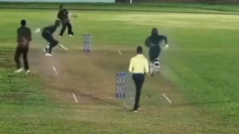 Video: बिना बल्ले से शॉट लगे, एक गेंद पर बने 6 रन, यकीन करना हो रहा मुश्किल