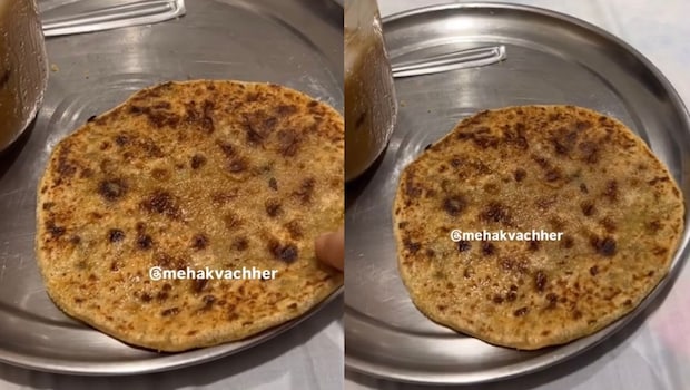 Watch: Desi Mom Makes Paratha Using Leftover Falafel, Internet Loves The Idea