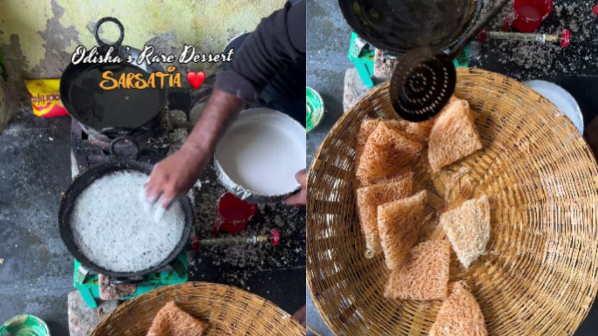 Viral Video Shows Making Of Odisha's Famous Sarsatia, Gets Over 15 Million Views