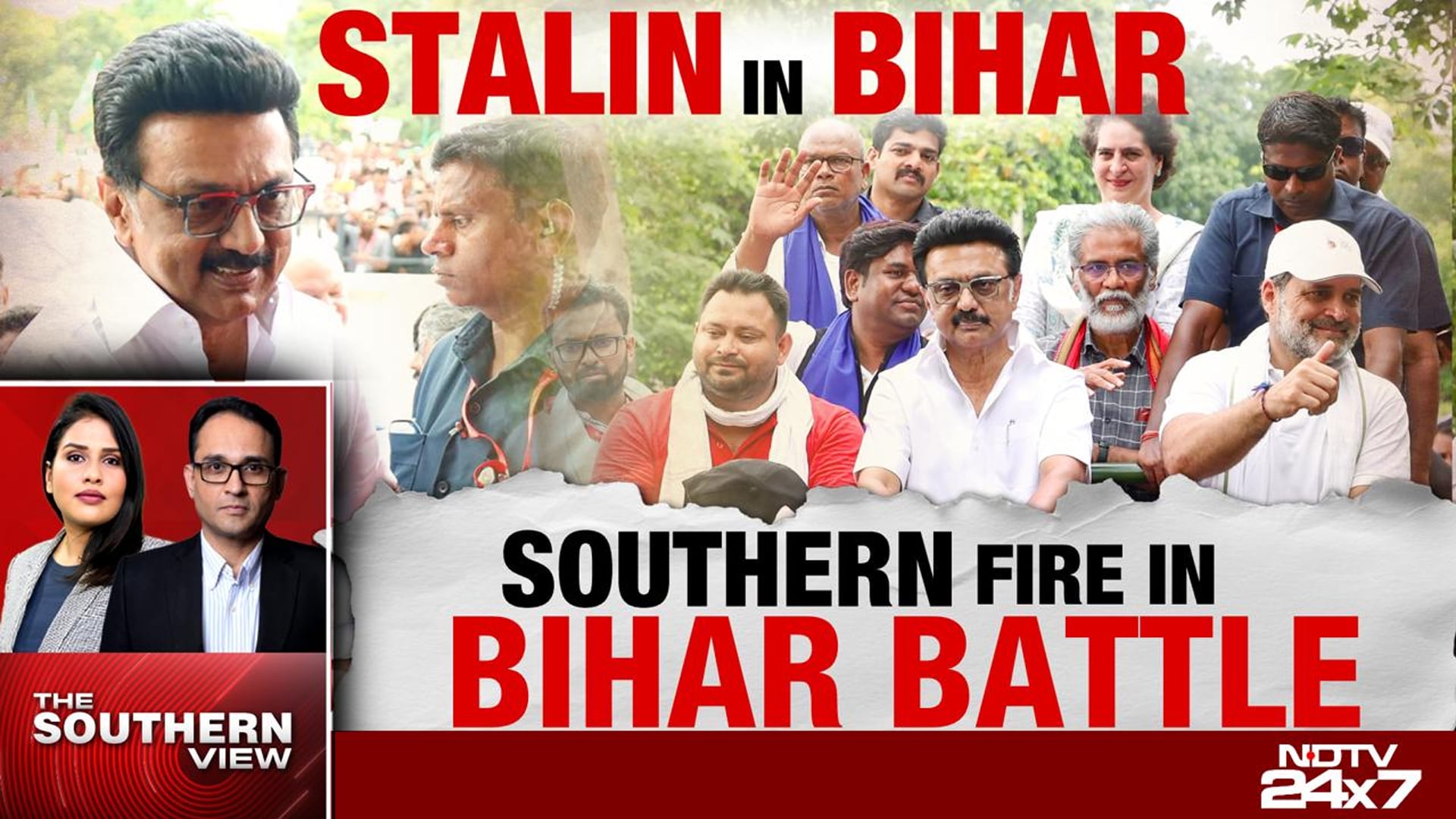 Stalin Backs Rahul, Tejashwi In Bihar. NDA Says He's Anti-Bihari