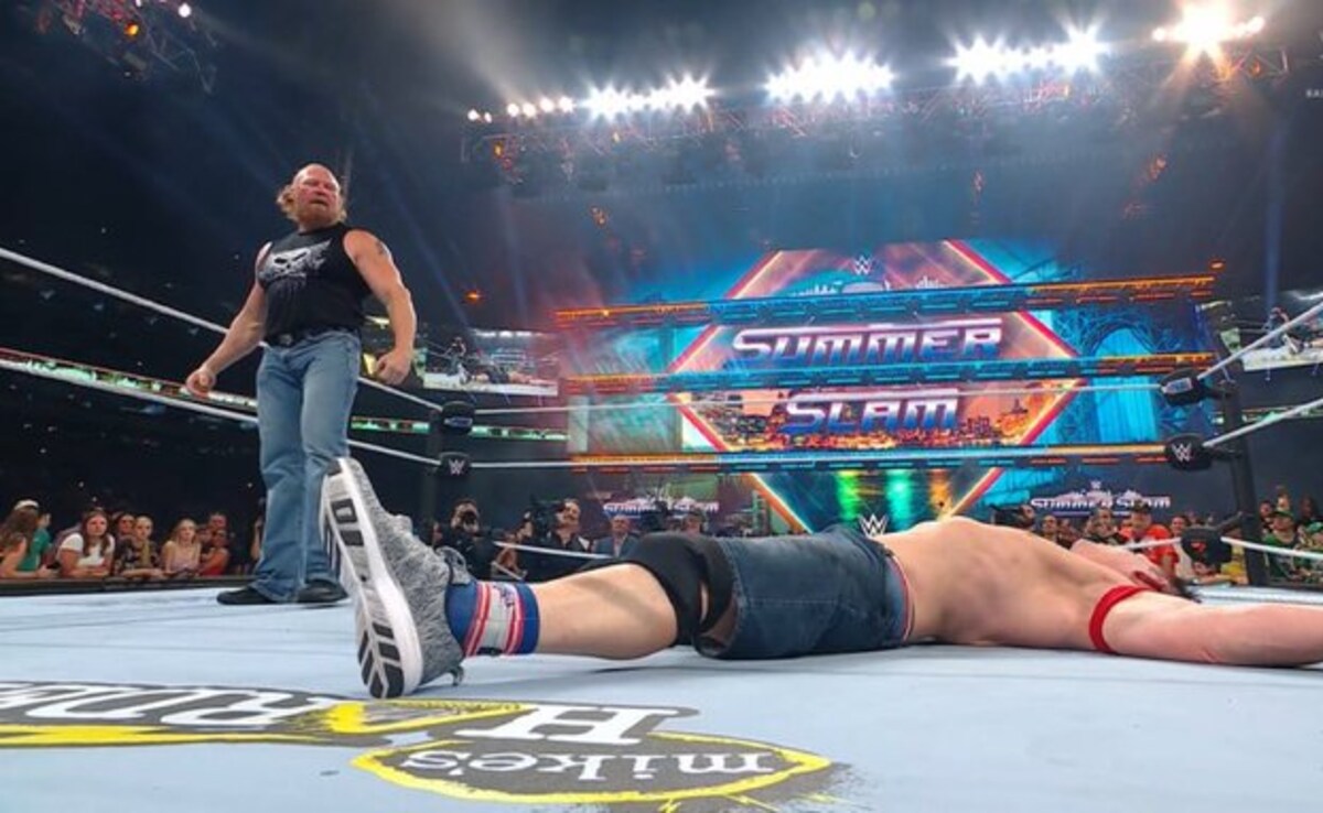 "The Beast Is Here": Triple Hs Bombastic Reaction On Brock Lesnars WWE Return