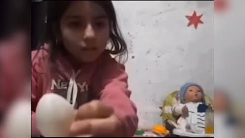 डॉल के साथ खेल रही थी बच्ची, अचानक खिलौने में हुआ कुछ ऐसा, डर के भागी मासूम, कैमरे में कैद हुआ खौफनाक मंजर