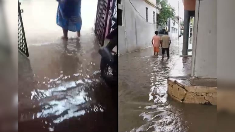 MP News: सीधी में आफत की बारिश! घरों में घुसा पानी, नाले में तब्दील हुई सड़कें