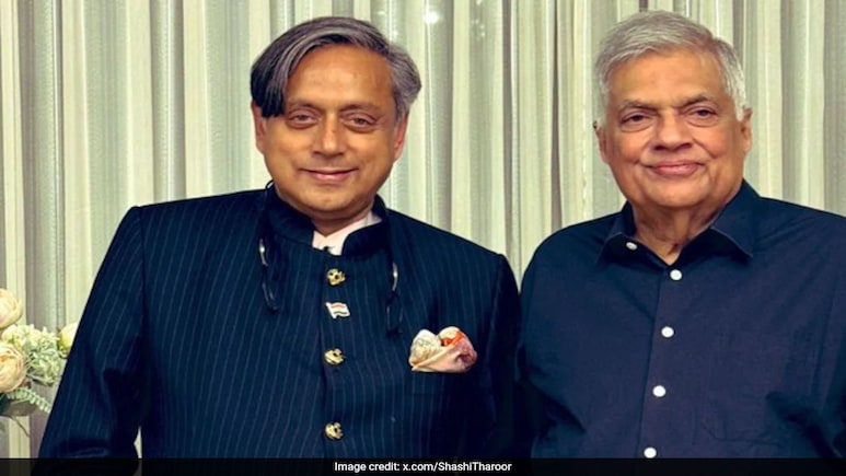 "Trivial Charges": Shashi Tharoor On Ex-Sri Lanka President Ranil Wickramasinghe's Arrest "Trivial Charges": Shashi Tharoor On Ex-Sri Lanka President Ranil Wickramasinghe's Arrest