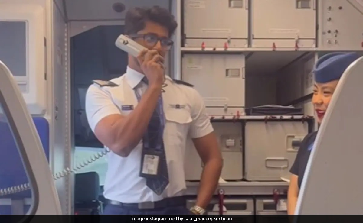 Pilot's Hindi Announcement Goes Viral, Wins Hearts
