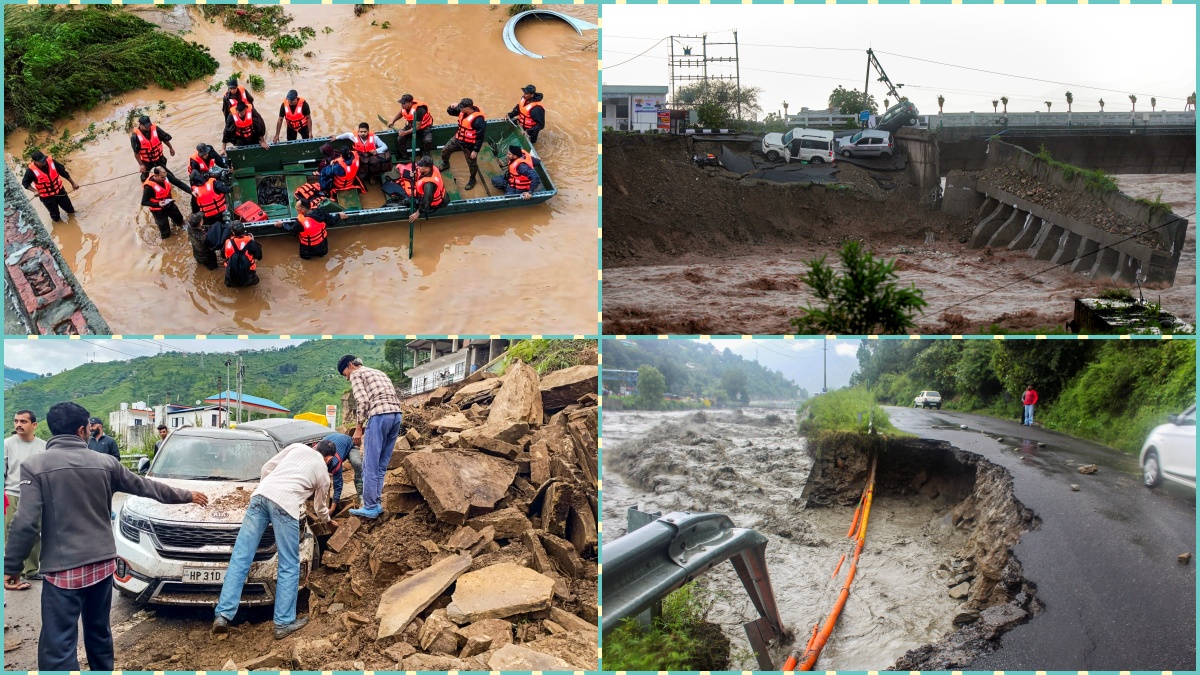 हिमाचल-जम्मू में बाढ़- लैंडस्लाइड के बीच संभल कर रहें इन जगहों के लोग, आज भारी बारिश की चेतावनी