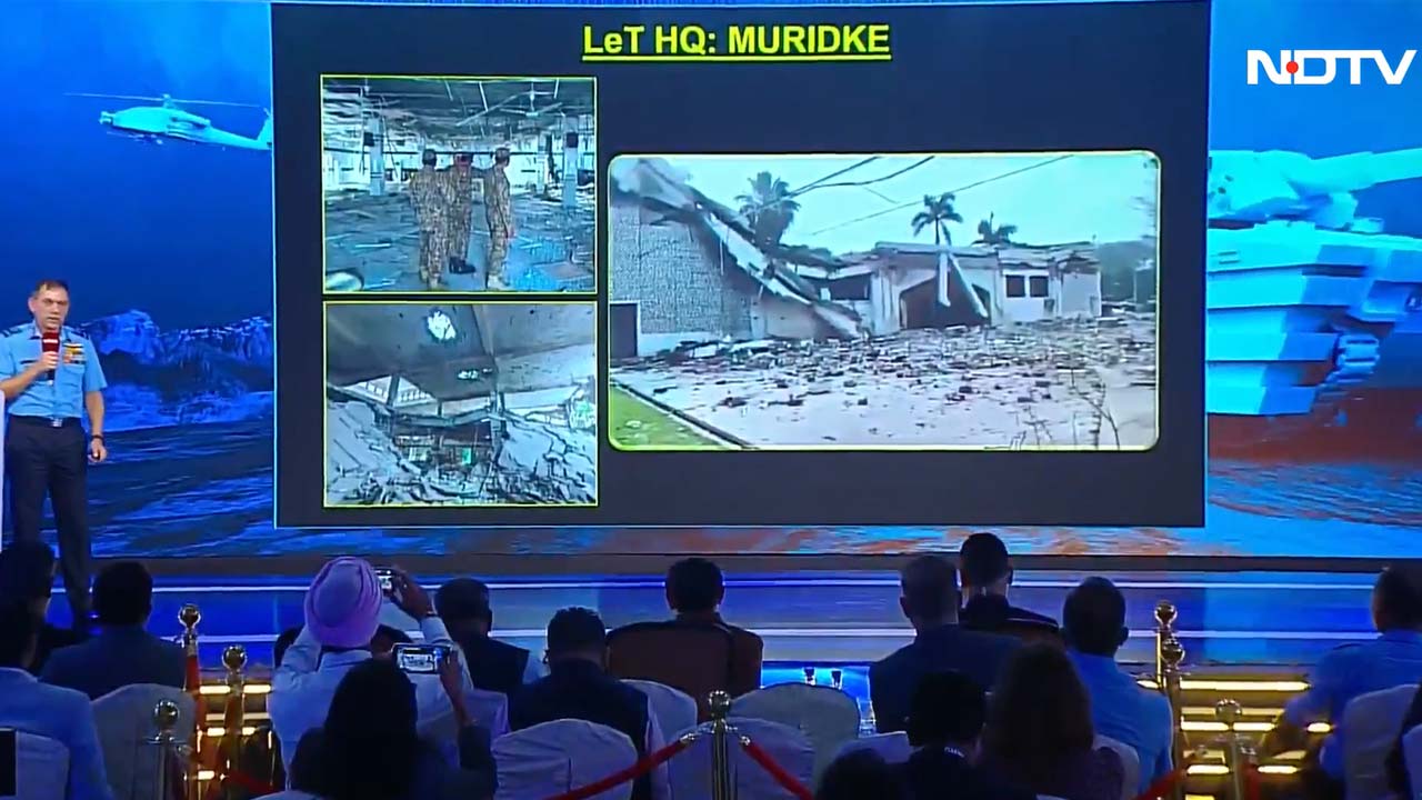 At NDTV Defence Summit, New Videos Shown Of Operation Sindoor Strikes