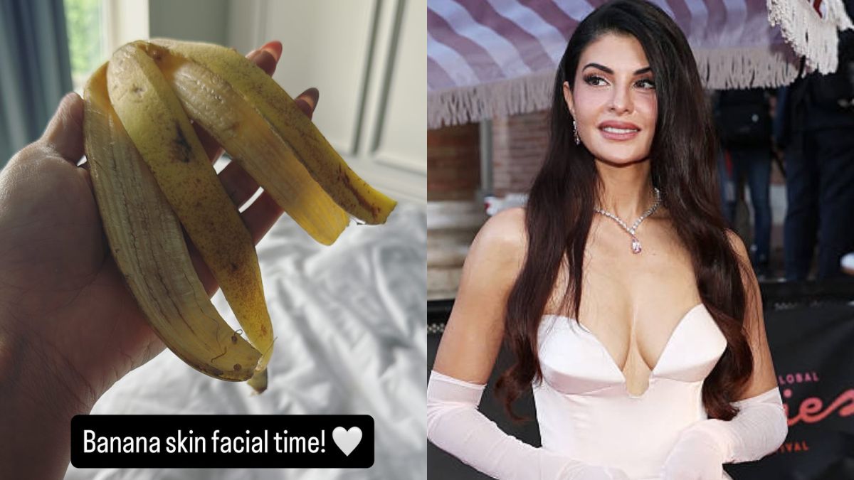 Jacqueline Fernandez Swears By Banana Skin Facial, Here's Why You Should Too