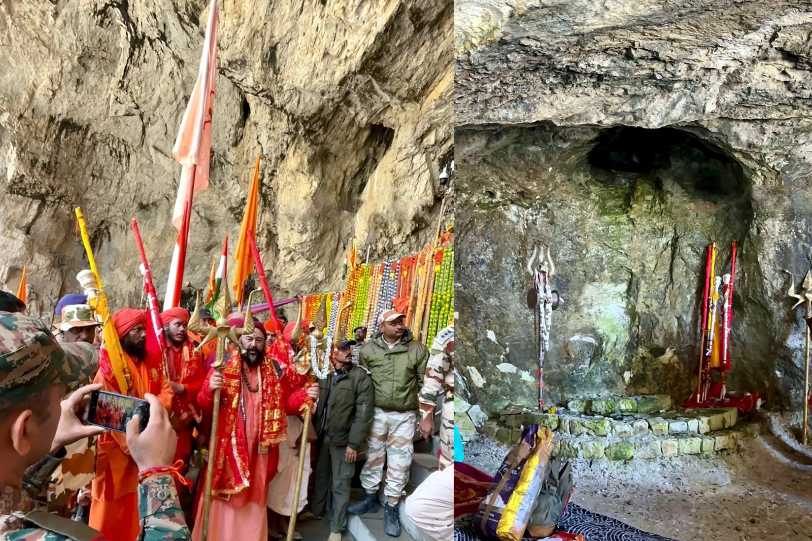 अमरनाथ गुफा में 'छड़ी मुबारक' की स्थापना के साथ वार्षिक यात्रा संपन्न, 4.20 लाख श्रद्धालुओं ने किए दर्शन