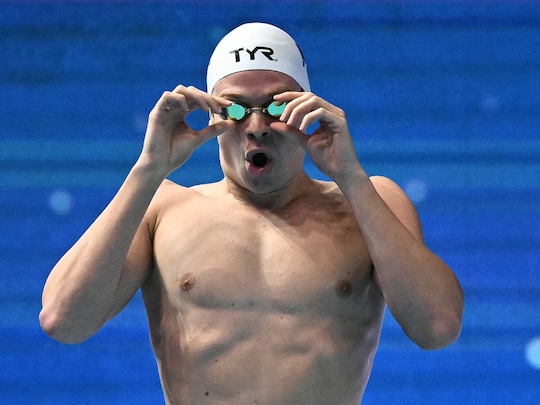 Leon Marchand Wins Dominant 400m Medley World Title