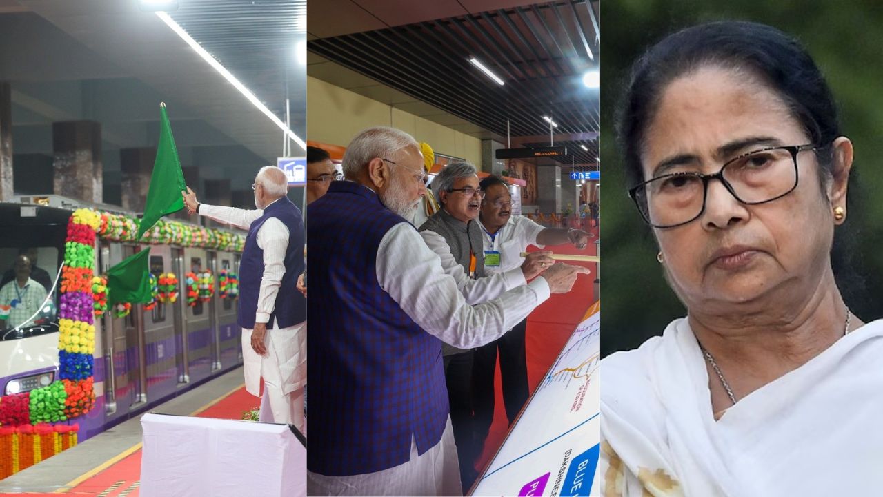 पीएम मोदी ने दी बंगाल को 5,200 करोड़ रुपये की सौगात, सीएम ममता ने कर दिया फर्जी दावा