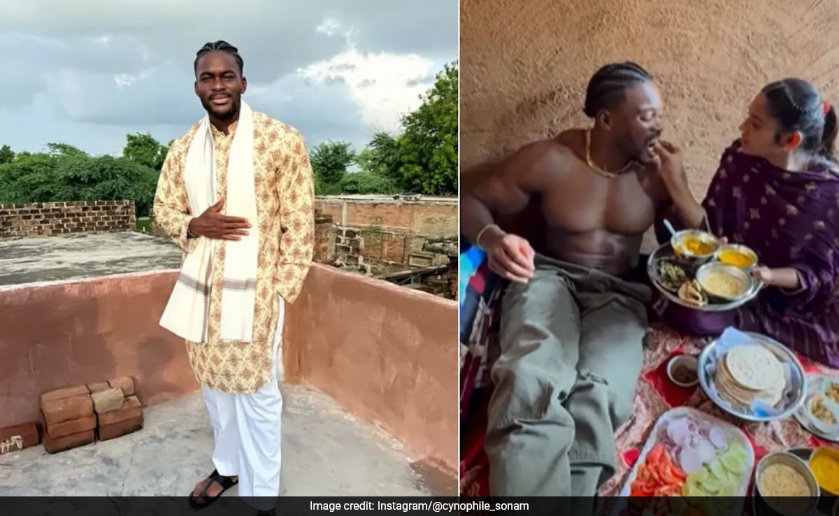 US Content Creator Praises Indian Village Visit