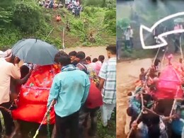 Nandurbar News : मरणानंतरही मरणयातना, नंदुरबारमधील आदिवासीच्या अडचणी मृत्यूनंतरही थांबेना