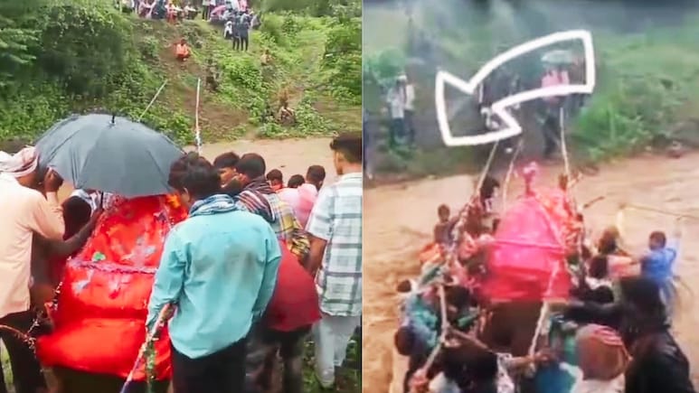 Nandurbar News : मरणानंतरही मरणयातना, नंदुरबारमधील आदिवासीच्या अडचणी मृत्यूनंतरही थांबेना Nandurbar News : मरणानंतरही मरणयातना, नंदुरबारमधील आदिवासीच्या अडचणी मृत्यूनंतरही थांबेना
