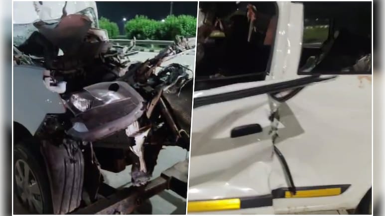 ईस्टर्न पेरीफेरल हाईवे पर भीषण हादसा: कार ट्रक में घुसी, तीन की मौत ईस्टर्न पेरीफेरल हाईवे पर भीषण हादसा: कार ट्रक में घुसी, तीन की मौत