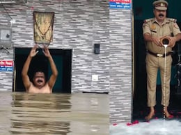 Video: Ganga Floodwaters Enter Home, Prayagraj Cop Offers Milk, Takes Dip In It Video: Ganga Floodwaters Enter Home, Prayagraj Cop Offers Milk, Takes Dip In It