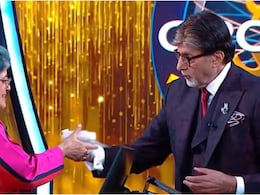 Kaun Banega Crorepati 17: Amitabh Bachchan Keeps Female Contestant's Lipstick-Stained Handkerchief In His Pocket. She Says, "Sir, Jaya Ji..."