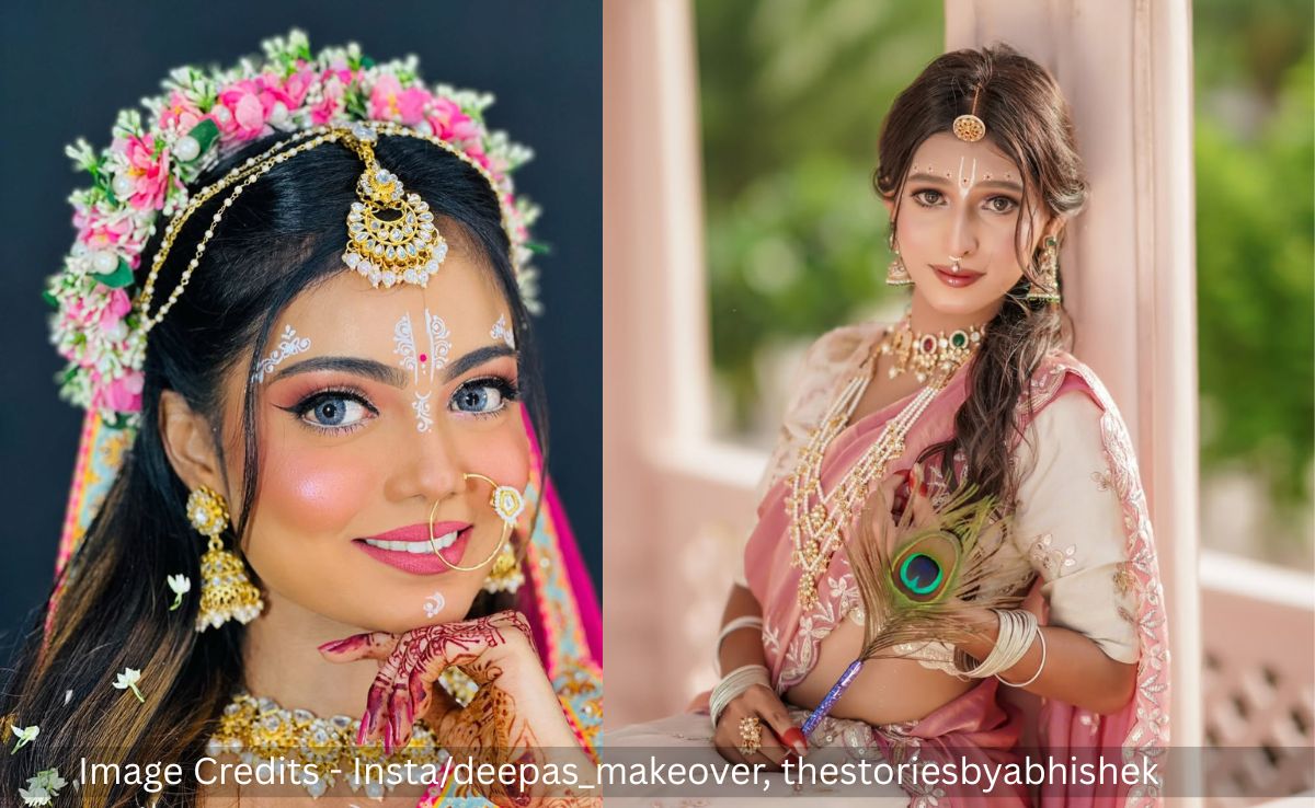 Janmashtami 2025: राधा रानी की तरह करना है शृंगार तो यहां जानिए स्टेप बाय स्टेप कैसे करें Radha Makeup