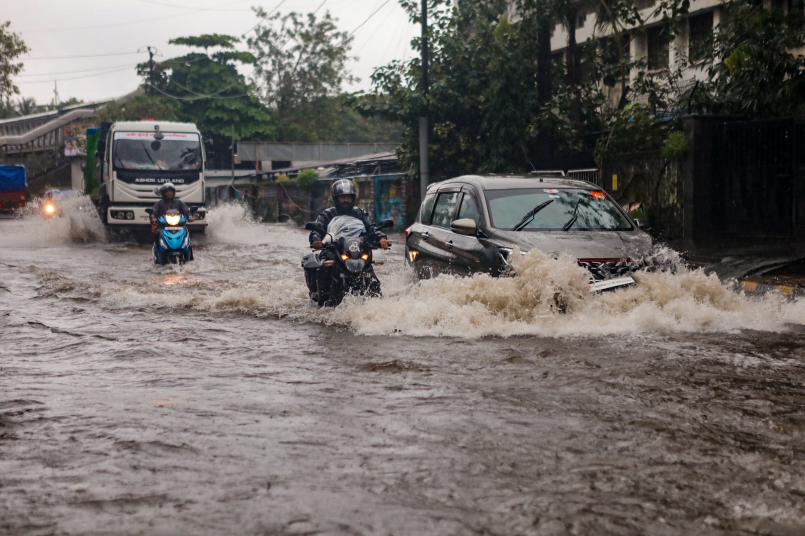 Non-Stop Rain In Mumbai Causes Severe Waterlogging, Trains, Flights Affected