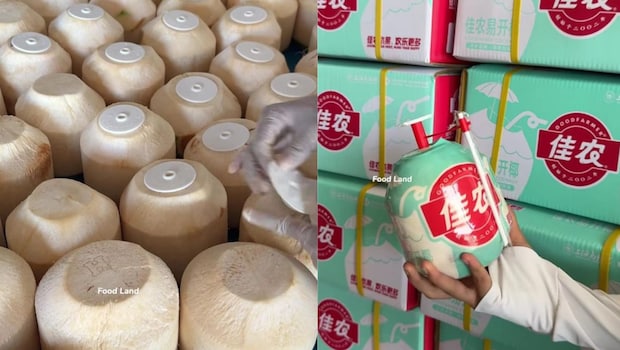 Coconut Water Processing Video Concerns Foodies With Heavy Plastic Usage