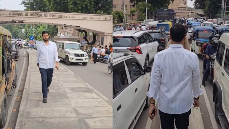 सदन में टाइम पर पहुंचना था लेकिन... विधानसभा रोड पर ट्रैफिक को लेकर BJP विधायक ने अपनी ही सरकार को घेरा
