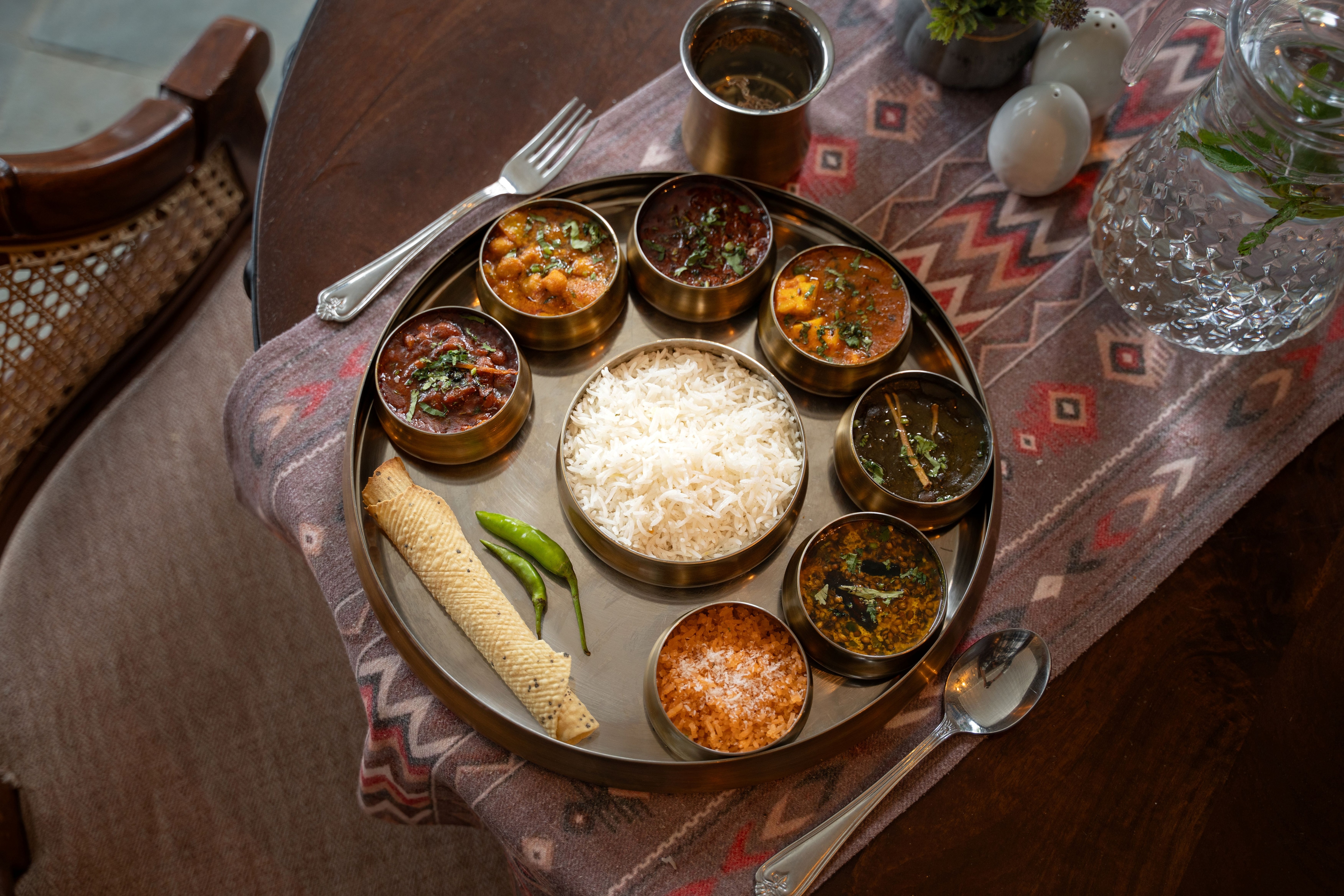 The menu at the Duchess Lounge pays homage to Dharamshalas colonial past and Tibetan influences of the present. Photo: Brij Anayra The menu at the Duchess Lounge pays homage to Dharamshalas colonial past and Tibetan influences of the present. Photo: Brij Anayra