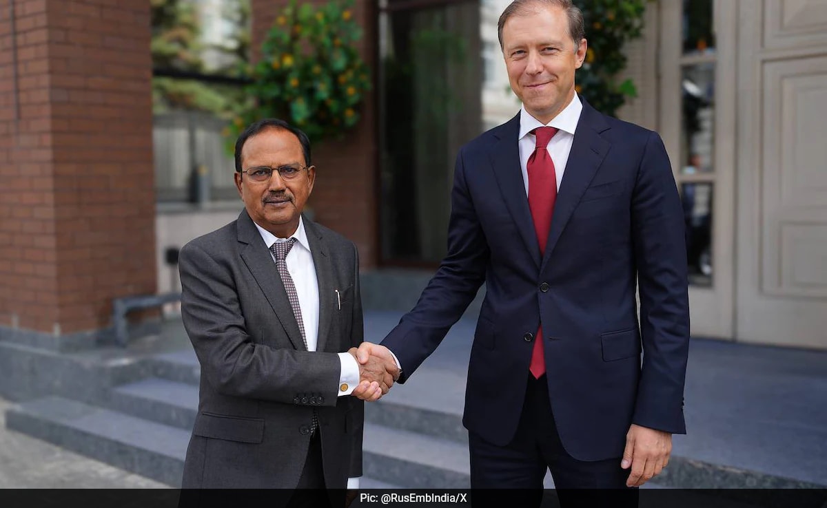 NSA Doval Meets Russia Deputy PM, Discusses Defence, Strategic Projects