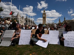 Demonstrators Seeking Release Of Gaza Hostages To March In London