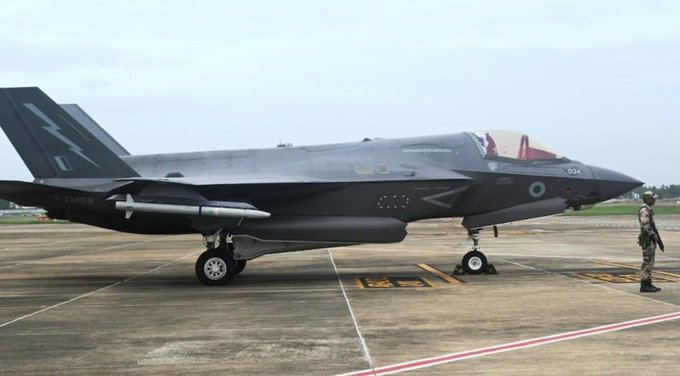 UK F-35B Fighter Jet Makes Emergency Landing In Japan, Delays Some Flights