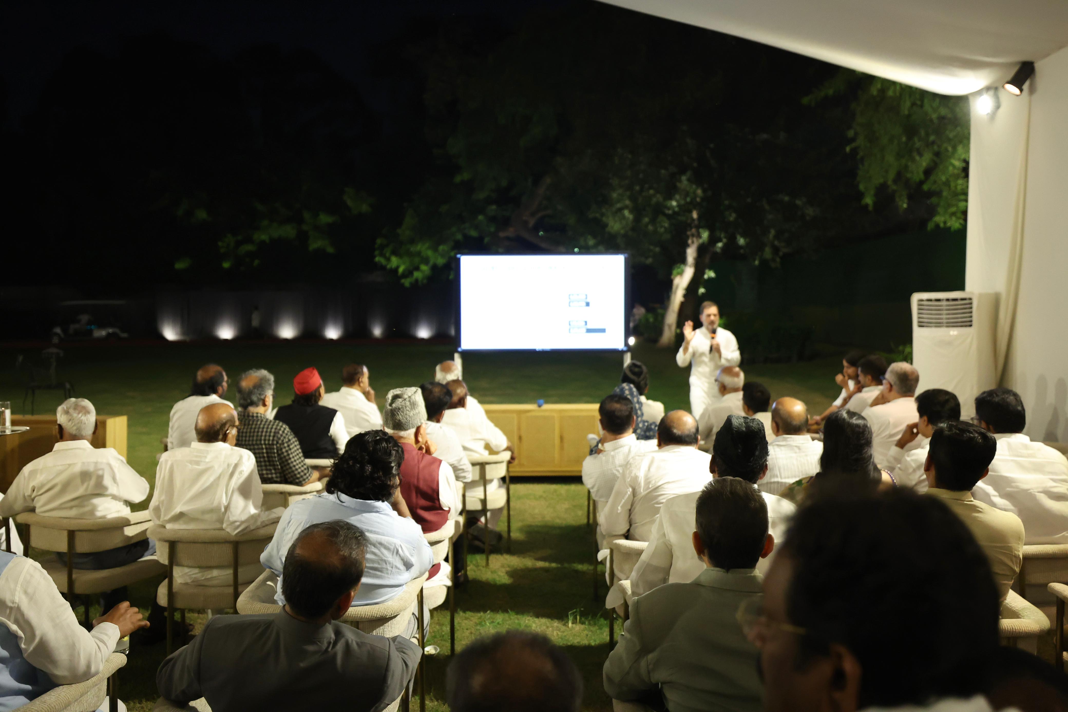 राहुल गांधी के घर इंडिया गठबंधन की डिनर मीटिंग, SIR पर हुई चर्चा