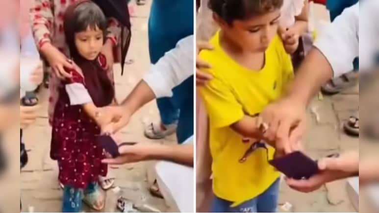दोबारा लाइन में न लगे कोई बच्चा, भंडारे में हुआ अनोखा 'वेरिफिकेशन' वायरल