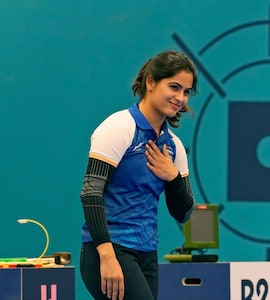 Manu Bhaker Tops Womens 10m Pistol Event In National Trials Finals