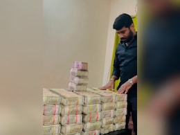 Viral Video Found On Andhra Liquor Scam Accused Shows Rs 35 Crore Cash
