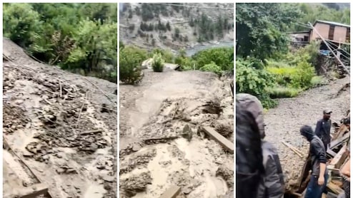 किन्नौर में फटा बादल, हिमाचल में मानसून का कहर,  536 सड़कें बंद