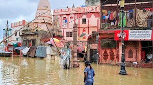 Varanasi Floods: Swelling Ganga Submerges Ghats; Residents Face Severe Challenges