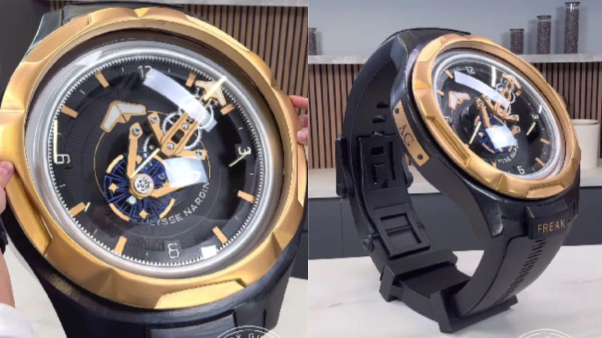 Chef Amaury Guichon Turns Chocolate Into A Giant Watch, Amazes The Internet