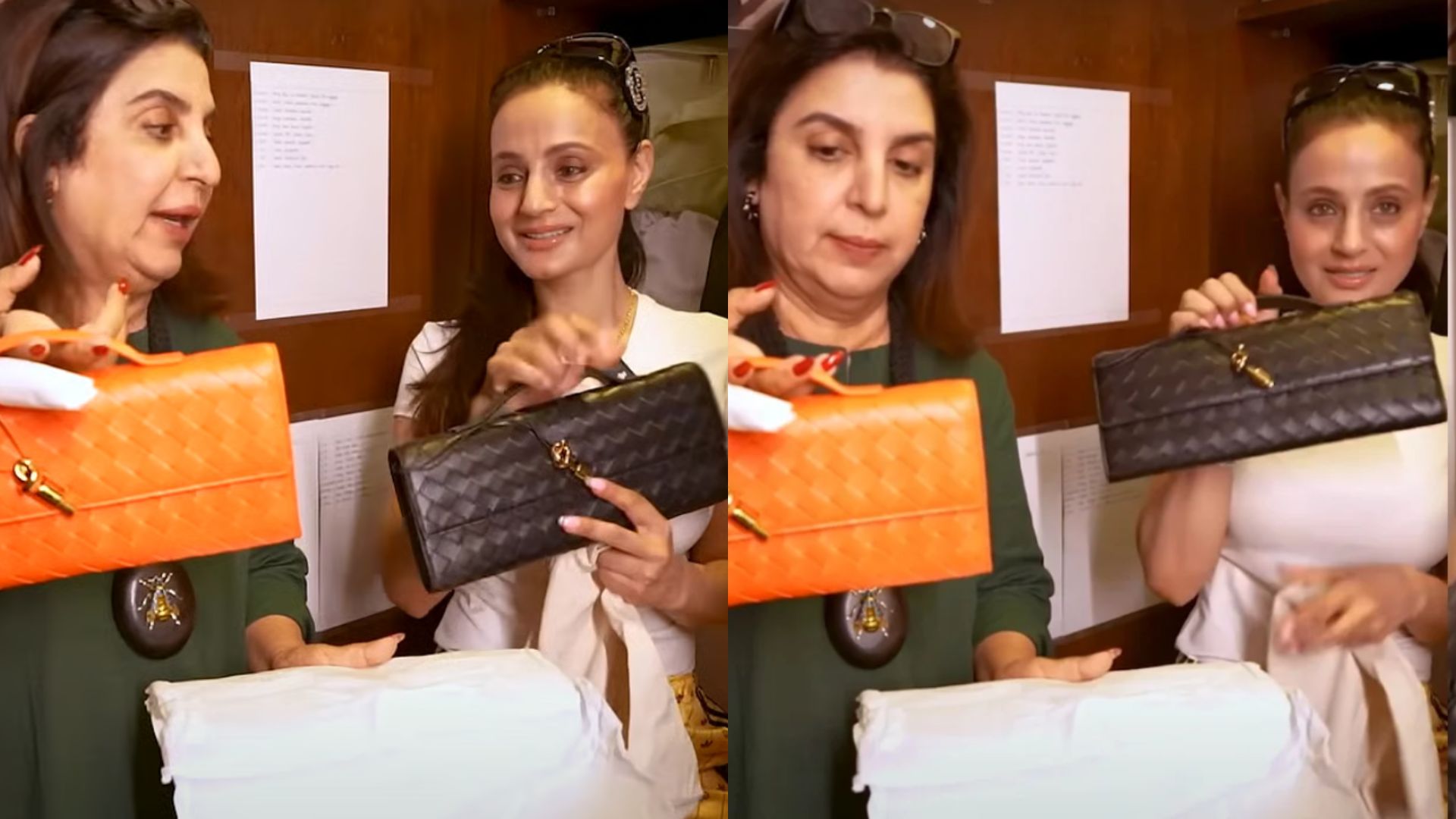 Farah Khan Stunned After Ameesha Patel Shows Off Her 400 Designer Bags, From Hermes To Dior