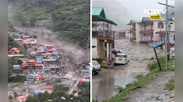 Cloud burst video: संपूर्ण गावाला नदीनं गिळलं, ढगफुटीची दृश्य पाहून काळीज थरथरलं, पाहा Video