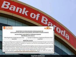 Bank Of Baroda Invites Applications For 417 Managerial Posts, Monthly Salary Up To Rs 93,960 Bank Of Baroda Invites Applications For 417 Managerial Posts, Monthly Salary Up To Rs 93,960